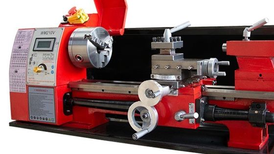 Tour manuel de mini machines-outils de la garantie de la qualité wm210v-s pour le mini tour mécanique de rotation en métal